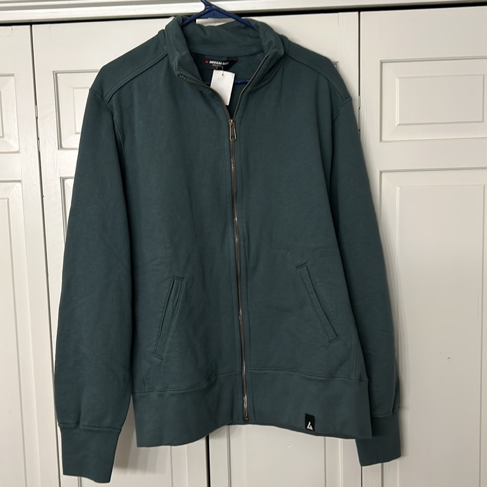 NWOT-American Giant Jacket-Large-Blue